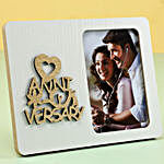 Personalised Anniversary Wishes Photo Frame