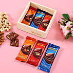 LuvIt Luscious Chocolates In Wooden Basket