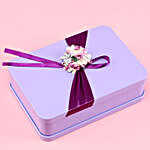 Purple Tin Box Of LuvIt Luscious Chocolates