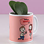 Hoya Plants Combo In Marry Me Mug