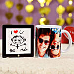 Super Romantic Cushion Mug Combo