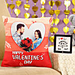 Valentines Special Cushion Table Top Combo