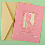 Couple In Love Pop Up 3D Greeting Card