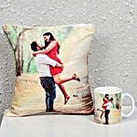 Personalised Cushion & Mug Love Combo
