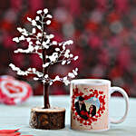 Rose Quartz Wish Tree & Personalised Mug