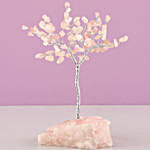 Rose Quartz Wish Tree Personalised Promise Cushion