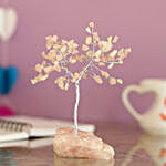 Beautiful Rose Quartz Wish Tree