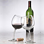 Perfect Set of 2 Classy Wine Glasses