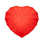 Red Heart Shaped Umbrella