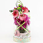 Classy Lilies & Orchids Arrangement