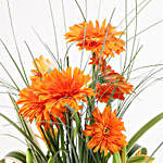 Exotic Orange Flowers Arrangement