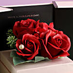 Artificial Red Roses Love Combo