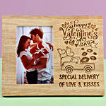 V-Day Love Personalised  Engraved Frame