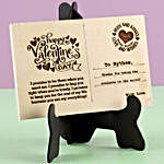 V-Day Personalised Postcard