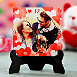 Personalised Couple Love Table Clock