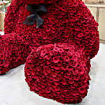 2500 Red Roses Grand Teddy Bear
