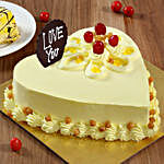 Butterscotch Cake & Flowers Love Combo