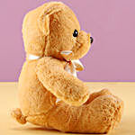 Mini Camel Coloured Teddy Bear With Bow