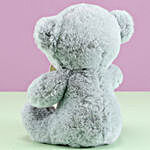 Mini Grey Teddy Bear With Bow