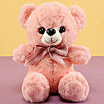 Mini Peach Coloured Teddy Bear
