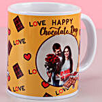 Personalised Mug Chocolate Day Combo