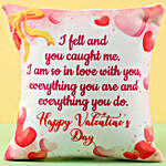Personalised Mug & Valentine's Day Cushion