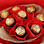 8 Ferrero Rochers Bouquet