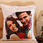 Personalised 2 Sided Magical Sequin Cushion