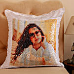 Personalised Double Sided Sequin Cushion