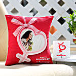 Personalised Women's Day Cushion & Table Top