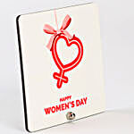 Personalised Women's Day Cushion & Table Top