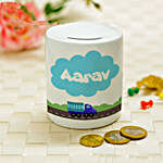 Personalised Piggy Bank with Name