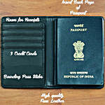 Premium Personalised Passport Holder