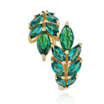 Personalised Emerald & Gold Tiara Ring