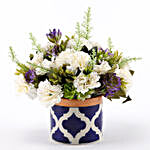 Elegant Artificial Flower Vase