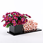 Grow Old Together Artificial Flower Combo