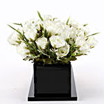 I Love You 3000 Artificial White Roses