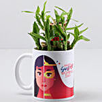 2 Layer Bamboo In Super Woman Mug