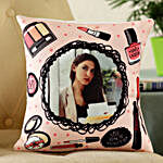 Personalised Pretty Cushion For Her