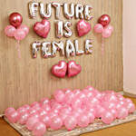 Future Is Female Balloon Décor