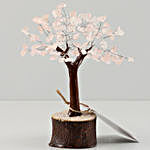 Rose Quartz Wishing Tree & Tea Combo