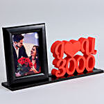 Personalised Love U 3000 Frame & Table Top