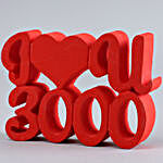 Personalised Love U 3000 Frame & Table Top