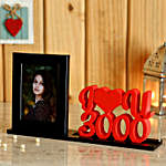 Personalised Love U 3000 Frame & Table Top For Her