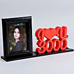 Personalised Love U 3000 Frame & Table Top For Her