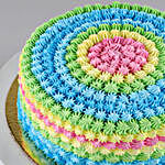 Colourful Cream Butterscotch Cake- Half Kg