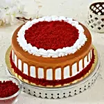 Scrumptious Red Velvet Cake- Half Kg Eggless