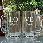 Love Personalised Beer Mugs