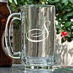 Personalised Glass Beer Mugs
