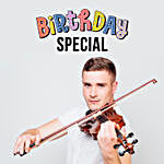 Birthday Special Violinist on Video Call 10-15 Mins